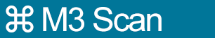M3 Scan Logo